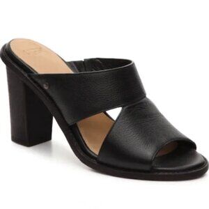 UGG Celia Leather Cut Out Heeled Sandals